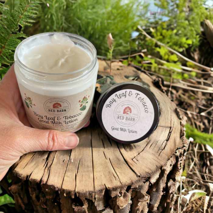 Bay Leaf and Tobacco Goat Milk Lotion