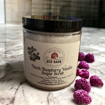 Black Raspberry Vanilla Sugar Scrub