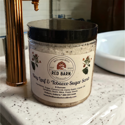 Bay Leaf and Tobacco Sugar Scrub