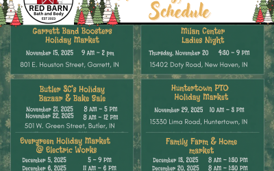 2025 Holiday market schedule